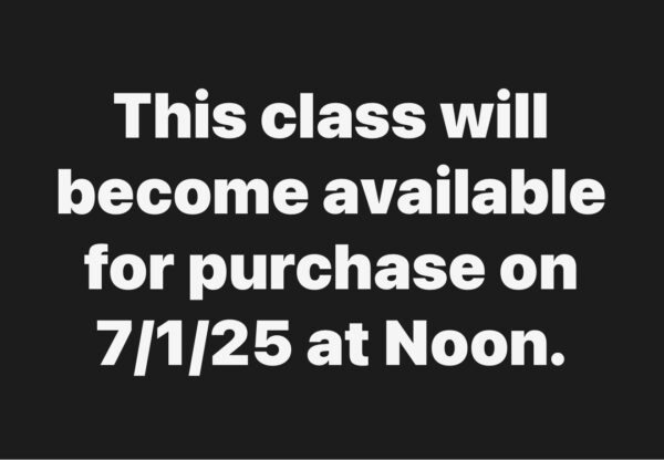 Windham April Class 2026 4/29-6/2 $895.00 (3:30pm-5:30pm)
