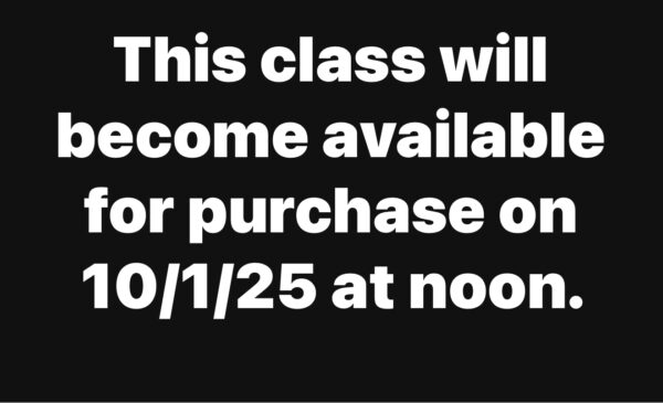 Merrimack July Class 2026 7/29-9/1 (6:30PM-8:30PM) $925.00